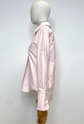 Pin Point Stripe Bluse, Dawn from ODEEH 