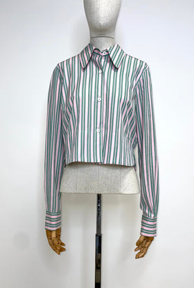 70's Stripe Bluse, Fairy Floss from ODEEH 