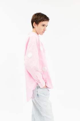 Poplin Bluse, Fairy Floss from ODEEH 