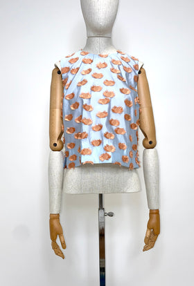 Filcoupe Dots Top, Blush from ODEEH 