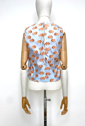 Filcoupe Dots Top, Blush from ODEEH 