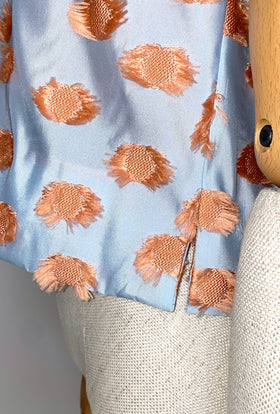 Filcoupe Dots Top, Blush from ODEEH 