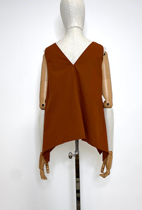 Poplin Top, Spice from ODEEH 