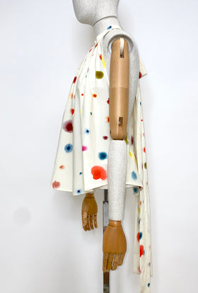Aquarell Dots Top, Multicolor from ODEEH 