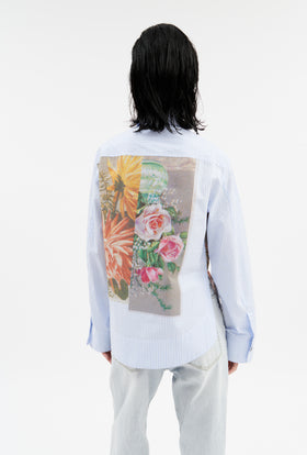 Postcard Collage Bluse, Multicolor from ODEEH 