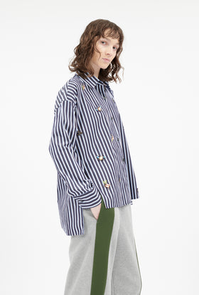 Double Face Coat, Marble Red from ODEEH 