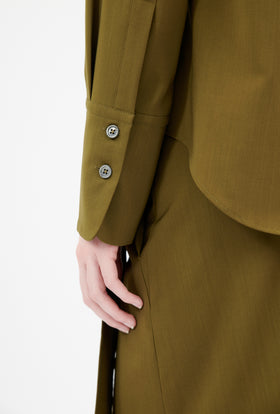 Double Face Coat, Marble Red from ODEEH 
