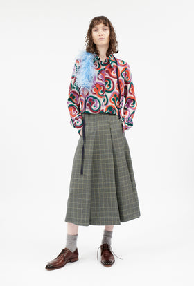 Double Face Coat, Marble Red from ODEEH 