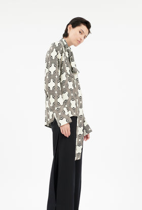 Double Face Coat, Marble Red from ODEEH 