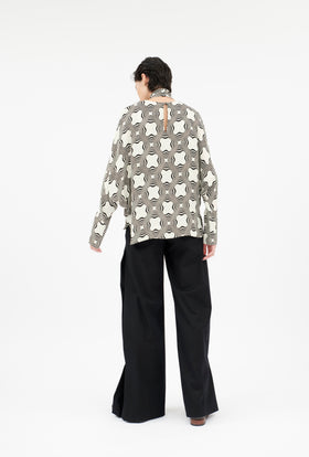 Double Face Coat, Marble Red from ODEEH 