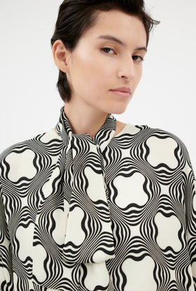 Double Face Coat, Marble Red from ODEEH 