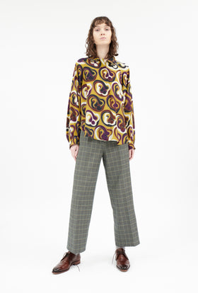 Double Face Coat, Marble Red from ODEEH 