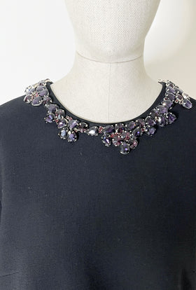 Heavy Georgette Bluse, Silver from ODEEH 