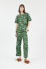 Fevillage Bluse, Peacock Green from ODEEH 