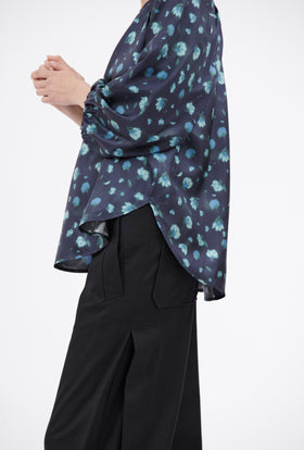 Double Face Coat, Marble Red from ODEEH 