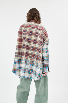 Fancy Clan Checks Bluse, Multicolor from ODEEH 