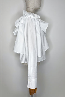 Double Face Coat, Marble Red from ODEEH 