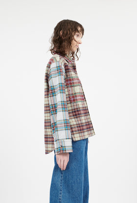 Double Face Coat, Marble Red from ODEEH 