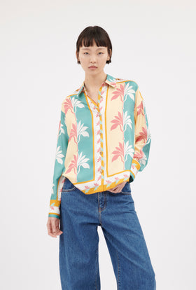 Double Face Coat, Marble Red from ODEEH 