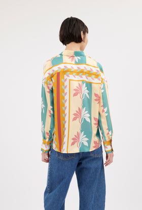 Double Face Coat, Marble Red from ODEEH 