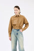 Wrinkled Lamb Nappa Shirt, Shellac from ODEEH 