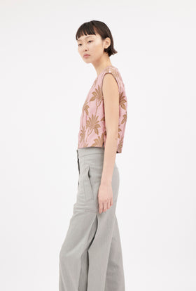 Double Face Coat, Marble Red from ODEEH 