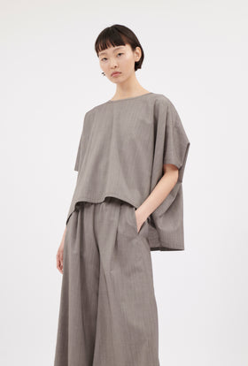 Double Face Coat, Marble Red from ODEEH 