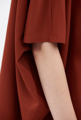 Light Oxford Wool Shirt, Spice from ODEEH 