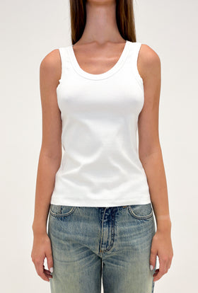 Organic Single Jersey Top, Milk from ODEEH 