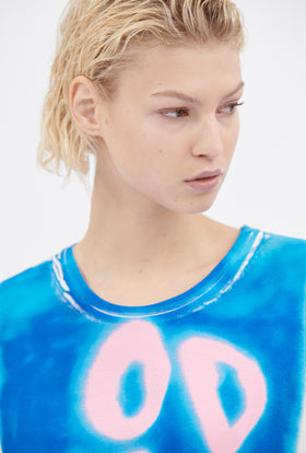 Organic Single Jersey T-Shirt, Lapislazulli from ODEEH 