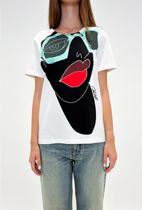 Organic Single Jersey T-Shirt, Jet Black from ODEEH 