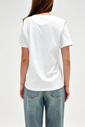 Organic Single Jersey T-Shirt, Jet Black from ODEEH 