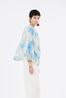 Double Face Coat, Marble Red from ODEEH 