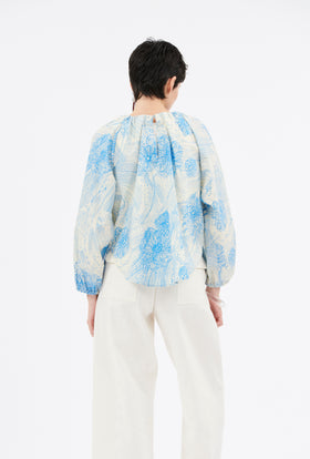 Double Face Coat, Marble Red from ODEEH 