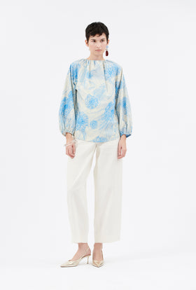 Double Face Coat, Marble Red from ODEEH 
