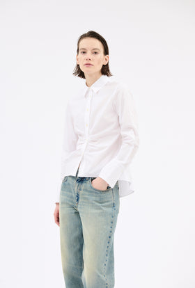 Poplin Shirt, White from ODEEH 