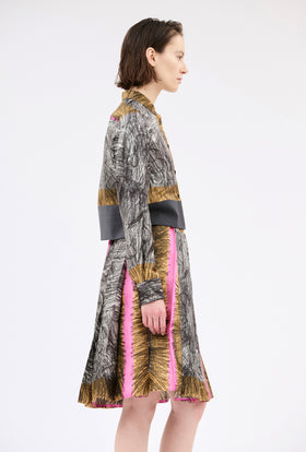 FOULARD SCRIBBLES Shirt, Myrrh from ODEEH 