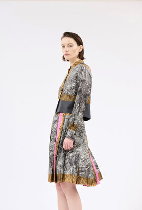 FOULARD SCRIBBLES Shirt, Myrrh from ODEEH 