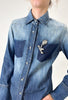 Denim Shirt, Indigo from ODEEH 