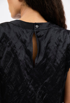 DUCHESSE Bluse, Jet Black from ODEEH 