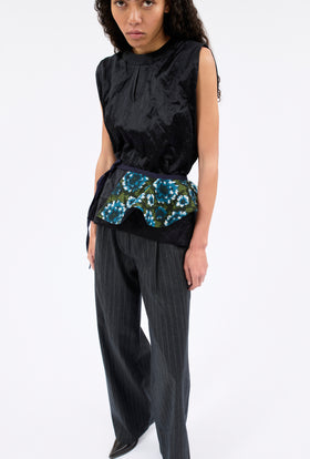 DUCHESSE Top, Jet Black from ODEEH 
