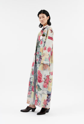 Postcard Jacquard Kleid, Multicolor from ODEEH 