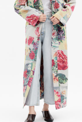 Postcard Jacquard Kleid, Multicolor from ODEEH 