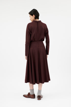 Double Face Coat, Marble Red from ODEEH 