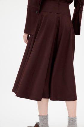 Double Face Coat, Marble Red from ODEEH 