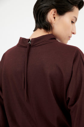 Double Face Coat, Marble Red from ODEEH 