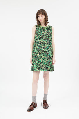 Fevillage Kleid, Peacock Green from ODEEH 