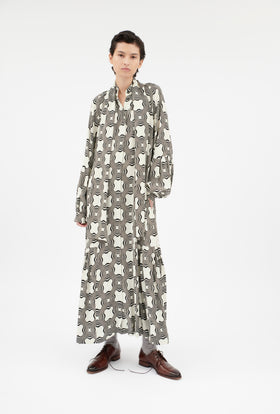 Sablé Kleid, Black White from ODEEH 