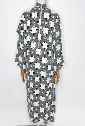 Sablé Kleid, Black White from ODEEH 