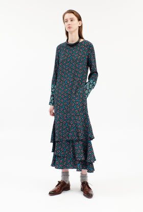 MALLOWS Kleid, Peacock Green from ODEEH 